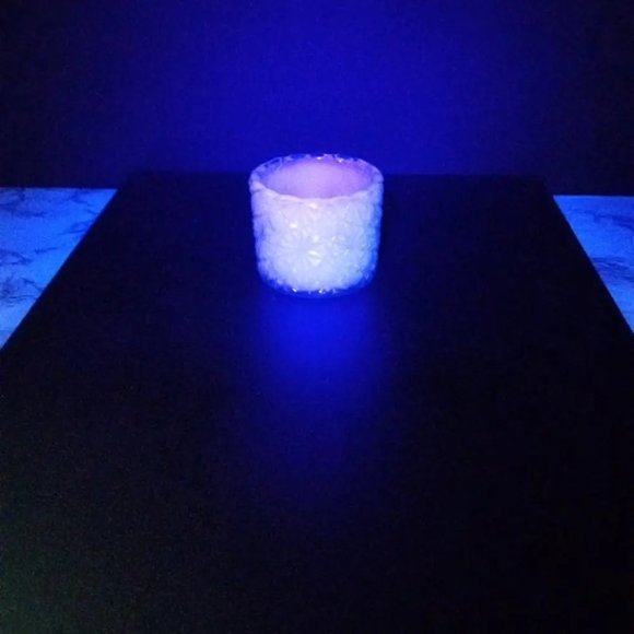 Degenhart Glass Daisy Button Trinket Paperweight Open Salt Vtg - Picture 8 of 8